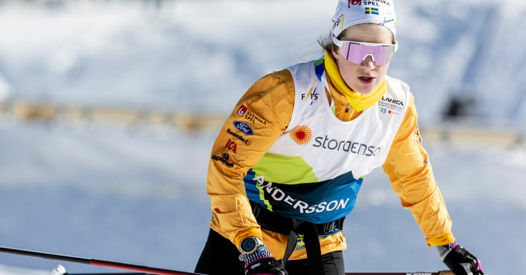 Ebba Andersson på skid-VM i Planica. Nya vapnet som ökar stjärnans guldchanser