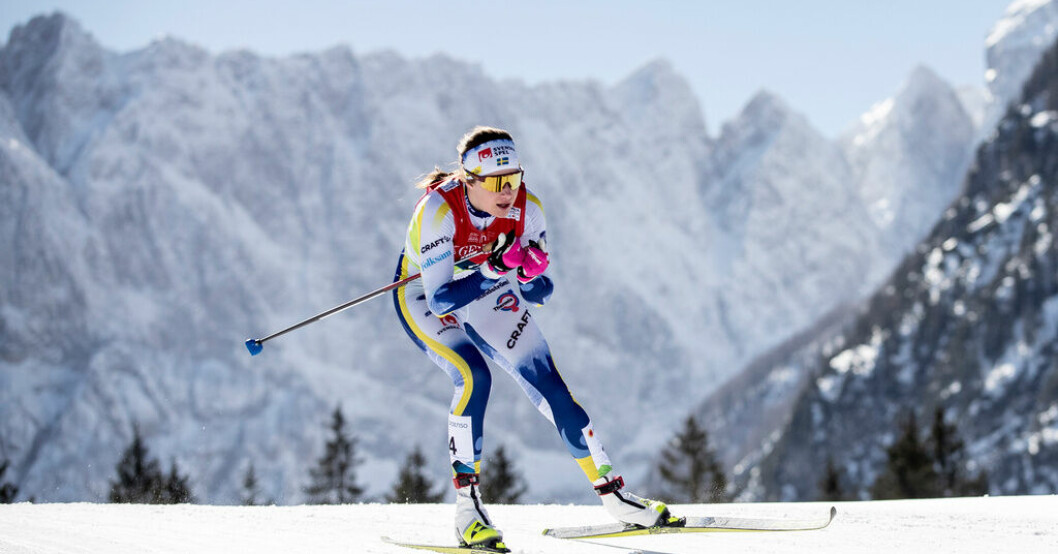 Ebba Andersson tog VM-guld på tremilen i lördags. Nu väntar Holmenkollens femmil för den blågula VM-drottningen. Arkivbild. Historisk – och omdiskuterad – femmil i "Kollen"