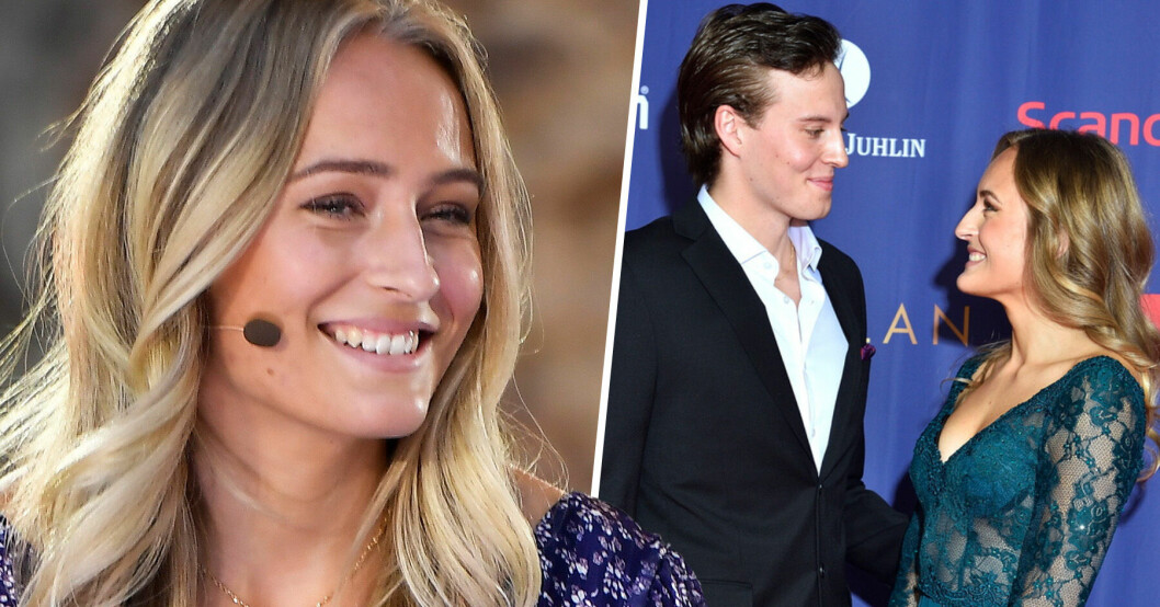 Ebba Årsjö visar upp nya kärleken efter framgångsrika året.