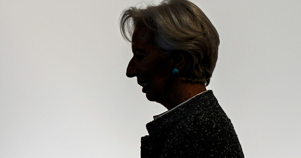 ECB-chefen Christine Lagarde. Arkivbild. ECB-bas hoppas sunt förnuft löser skuldkrisen