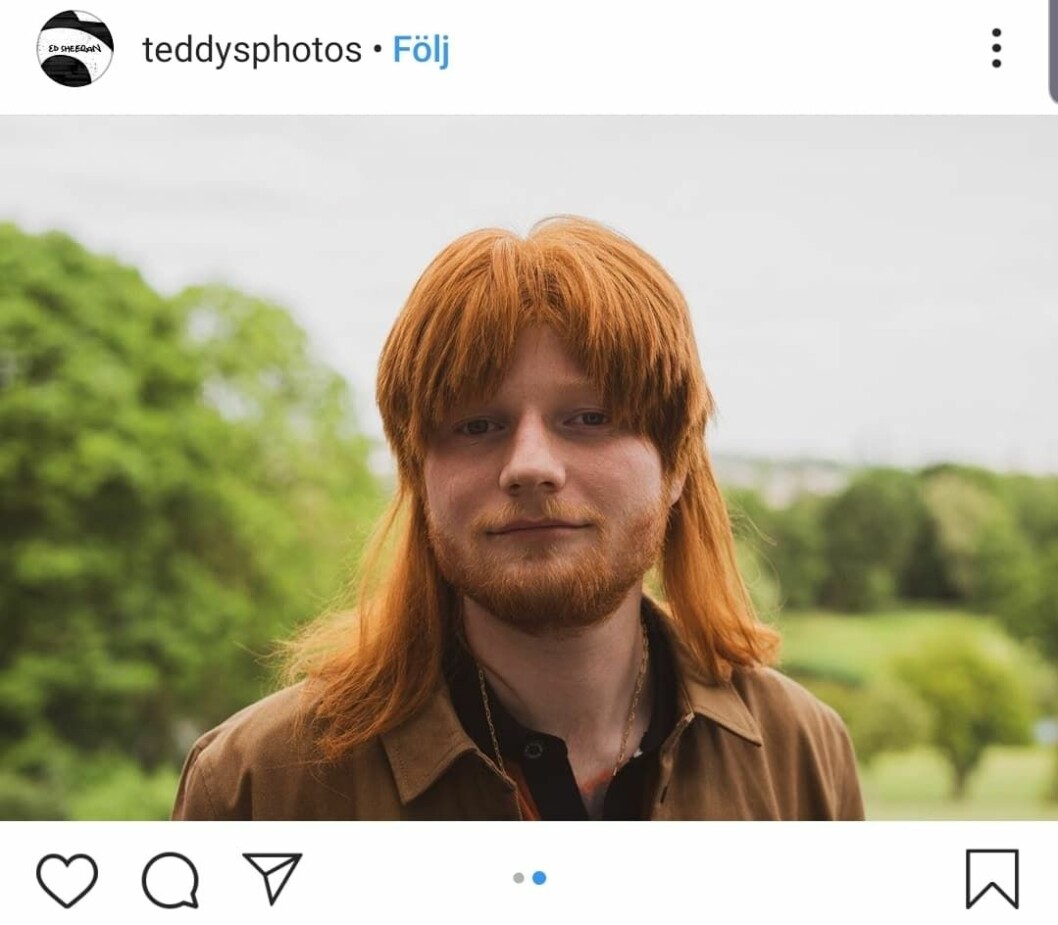 Ed Sheerans nya stil inför det kommande albumet. Ed Sheerans nya stil inför det kommande albumet.