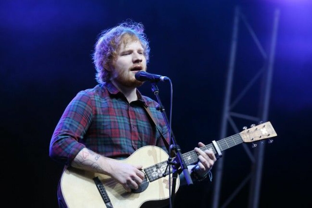 Ed Sheeran är stämd för låtstöld.