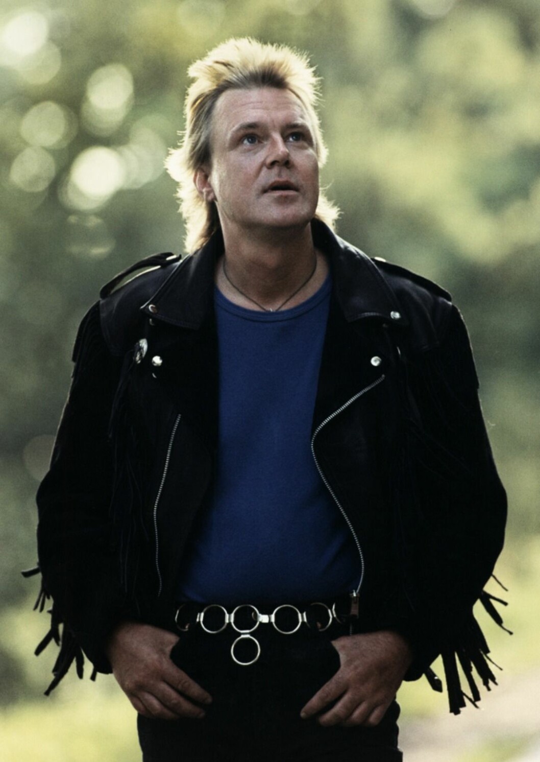 FOTO: Jonas Lindqvist/TT Eddie Meduza i skogen, promenerar