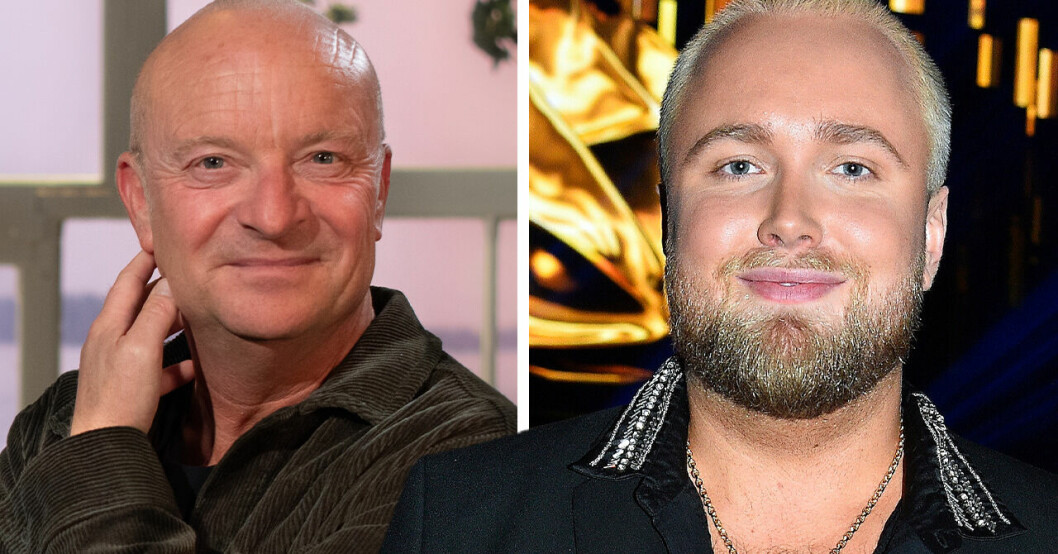 Jonas Gardell och Edvin Törnblom