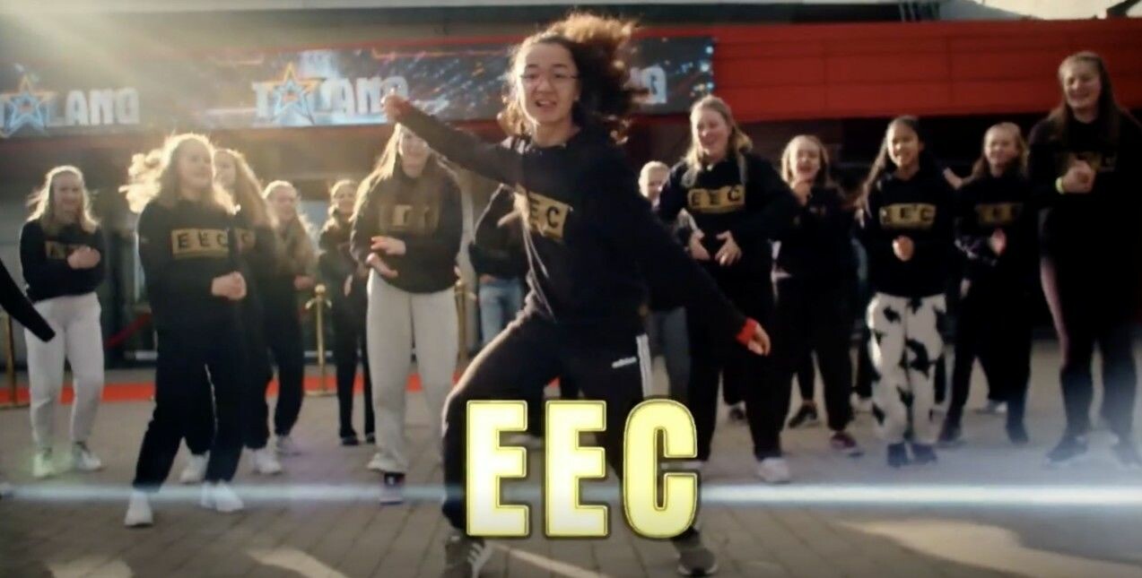 EEC. Dansgruppen EEC i Talang 2021