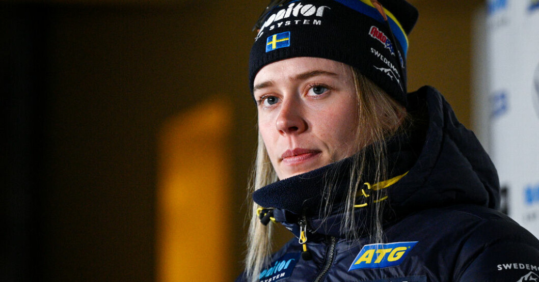 Efter ett sjukdomsfyllt VM fortsätter Elvira Öberg jakten på segern i den totala världscupen. Arkivbild. Öberg osäker på formen efter tunga perioden