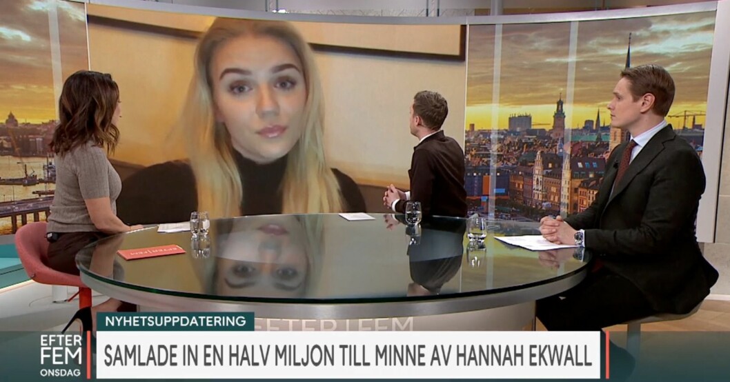 Patricks dotter Wilma gästade Efter fem. Efter fem