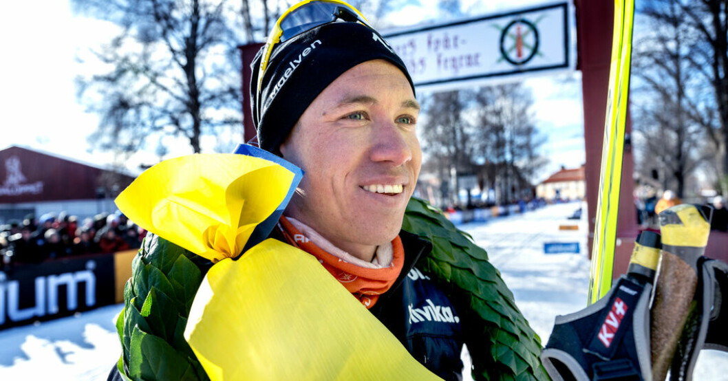 Efter segern i Vasaloppet blir Emil Persson gärna en förebild för unga manliga skidåkare som nu vill bli långsloppsåkare. Persson efter segern: "Blir gärna en förebild"