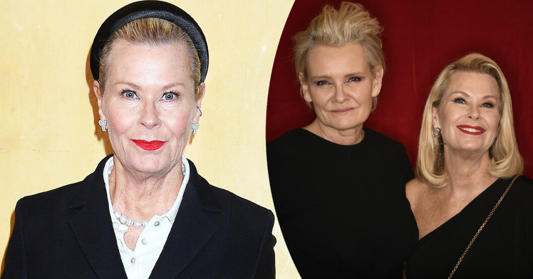 Efva och Eva. Efva Attling och Eva Dahlgren.