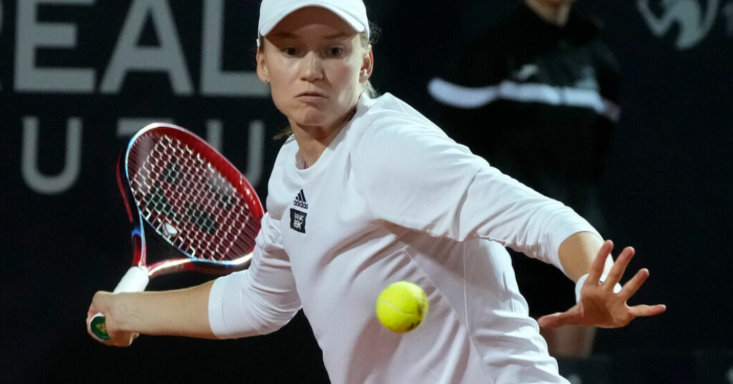 Elena Rybakina tar en ny titel. Rybakina vinner WTA-tävlingen i Rom