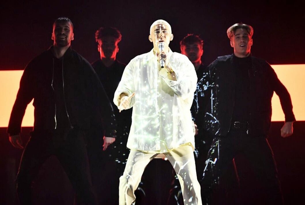 Felix Sandman gick vidare till Andra chansen med bidraget “Boys with emotions” som därifrån tog sig vidare till finalen. FOTO: Karin Törnblom/TT