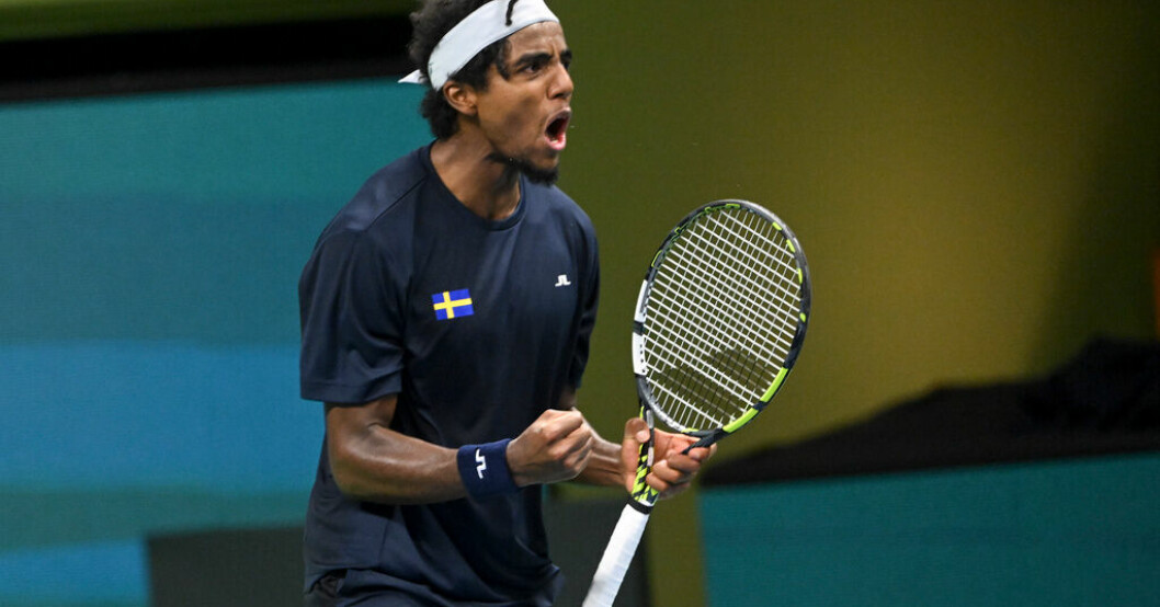 Elias Ymer är klar för Franska mästerskapens huvudturnering för första gången sedan 2018. Arkivbild. Ymers skräll – klar för Franska öppna