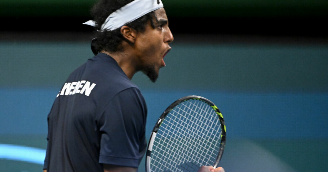 Elias Ymer är klar för kvalfinalen och spelar om en plats i Franska mästerskapen. Arkivbild. Ymer klar för kvalfinal på Roland Garros