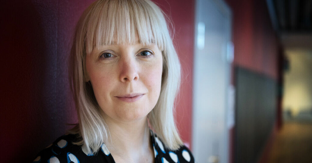 Elin Grelsson Almestad prisas av Svenska Akademien. Arkivbild. Hon prisas av Svenska Akademien