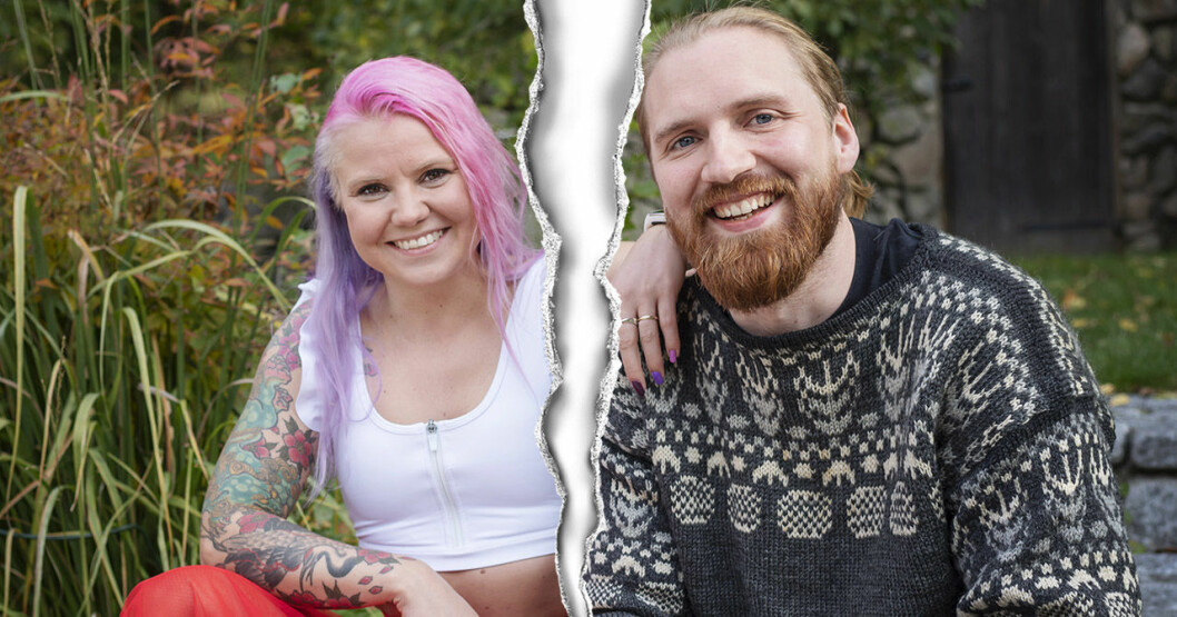 Elina och Albin är inte längre gifta. <strong>Foto: <span class="programImageViewerPhotographer">Stina Stjernkvist</span><span class="programImageViewerSeparator">/</span><span class="programImageViewerCopyright">SVT</span></strong> Elina Raeder och Albin Ringstad i Gift vid första ögonkastet 2020.