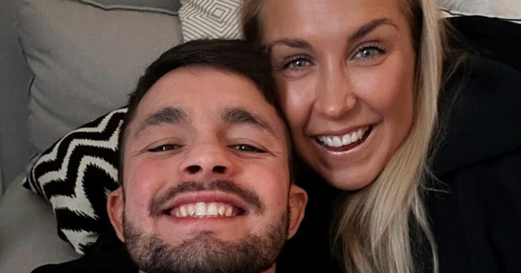Elin Härkönen och fästmannen Anthony Yigit
