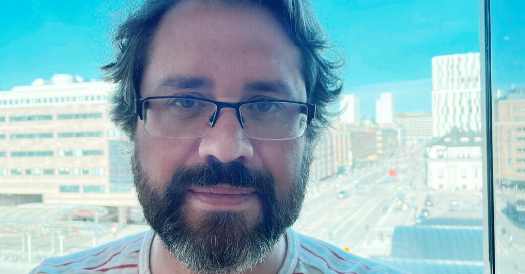 Eliot Higgins, grundare av journalistnätverket Bellingcat. Arkivbild. Journalisters kamp mot desinformation prisas