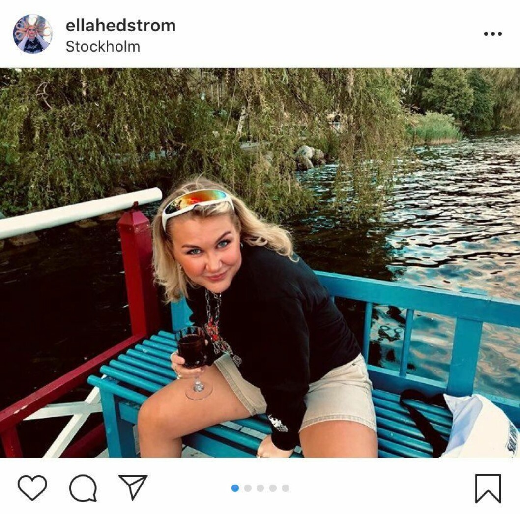 FOTO: Instagram Ella Hedström i Idol 2020