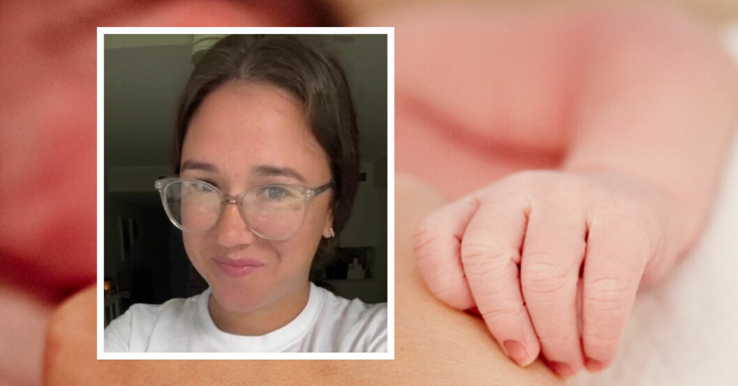 Pappan fick förlösa dottern Elle, 16 – visste inte att hon var gravid.