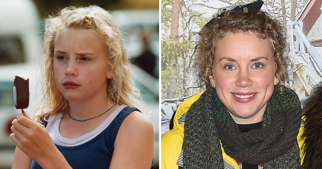 Ellen 1999 och 2016. <strong>Foto: TT.</strong> Ellen Fjæstad spelade Eva i Eva & Adam 2001.