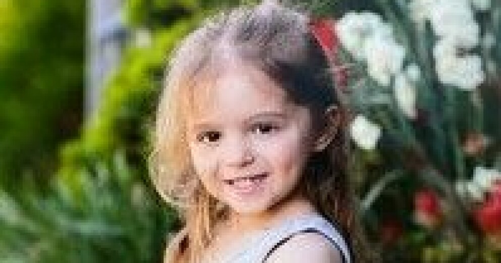 Ellie blev 4 år gammal. Ellie