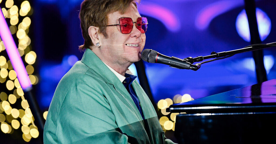 Elton John tar farväl på Glastonbury