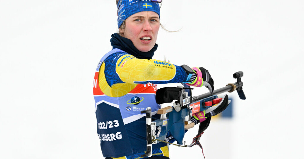 Elvira Öberg kör stafetten Elvira Öberg är frisk – med i stafettlaget