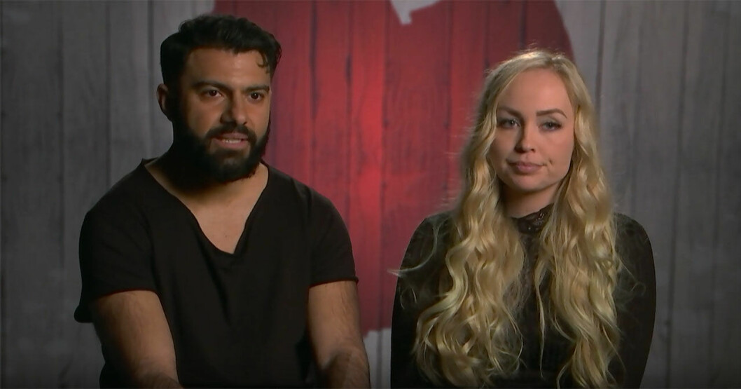 Ema och Mohammad. Ema Persson dejtade Mohammad i SVT:s Första dejten.
