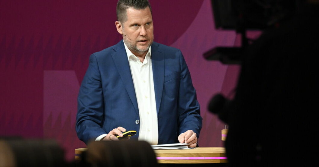 Embracers vd Lars Wingefors förklarar vad som gått fel. Arkivbild. Kurslyft i Embracer efter insynsköp