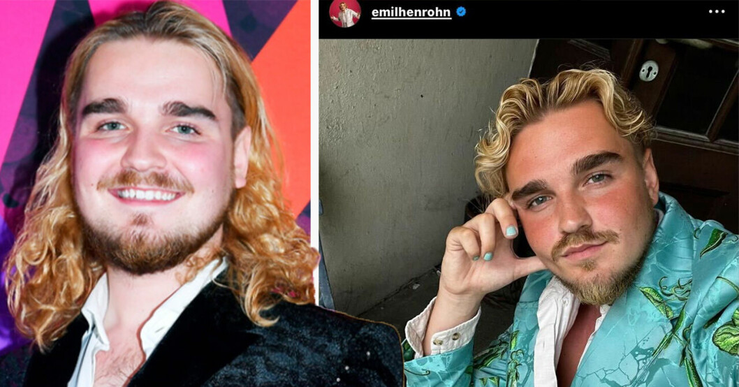 Emil Henrohn ställer upp i Melodifestivalen 2023.