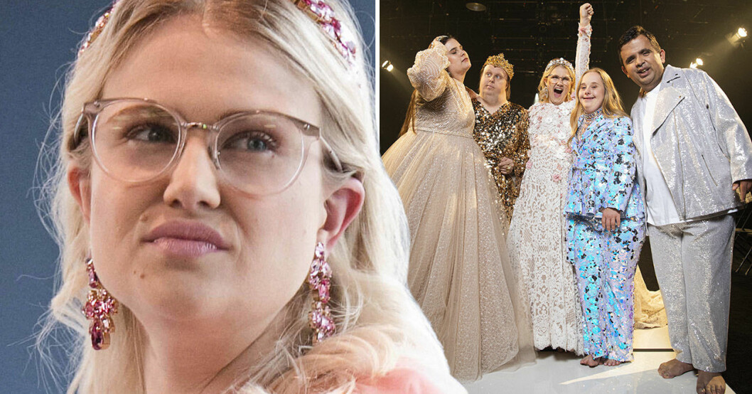 Emma Örtlund och skådisarna i Catwalk.