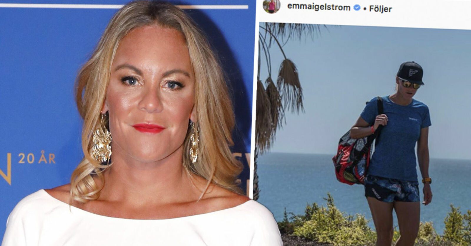 Emma Igelström om kampen mot tumören ”Totalt utmattad” Hänt