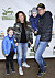 Emma Pernald och Tomas Jonson med barnen Arthur och August på Kolmården