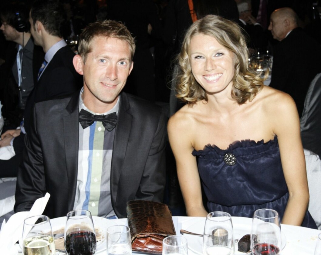 Yannick Tregaro och Emma Green på Idrottsgalan 2011. 