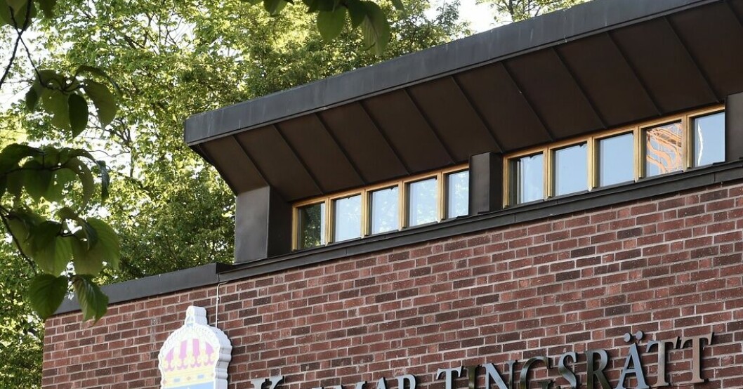 En 25-årig man döms till fängelse för att bland annat ha prejat en polisbil flera gånger. Arkivbild. Man körde i 200 kilometer – prejade polisbil