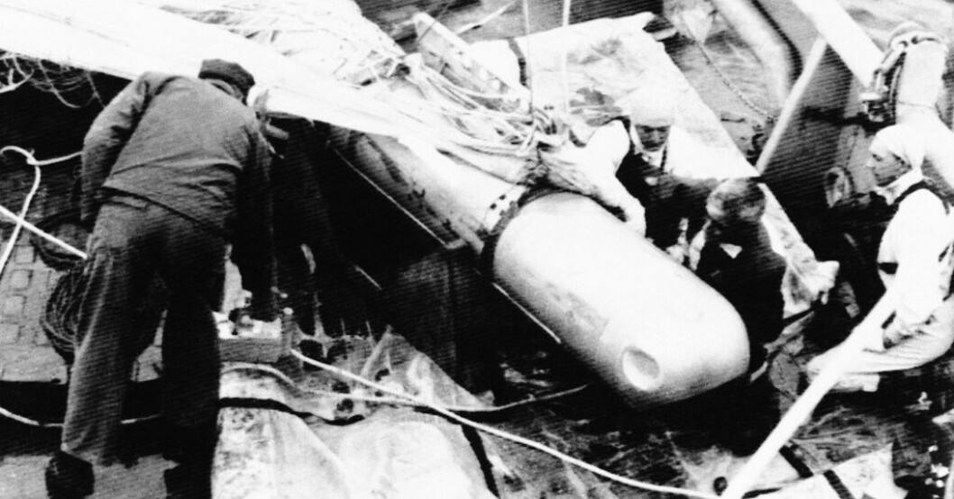 En av de fyra vätebomberna föll i Medelhavet utanför Palomares. Efter drygt två månader lyckades man lokalisera bomben. Arkivbild. Spanien uppmanar USA: Städa upp atomavfall