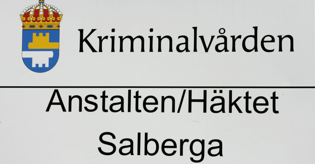 En fånge på Salberga avled. Arkivbild. Fånge fick ingen vård – avled