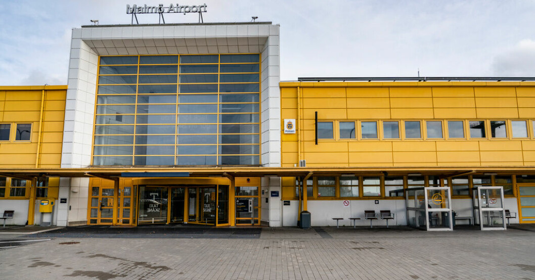 En fullskalig modell av det svenskdesignade regionala elflygplanet ES-30 ska tas fram för att sedan testas och demonstreras vid Malmö Airport. Arkivbild. Elflygplan ska testas i Malmö
