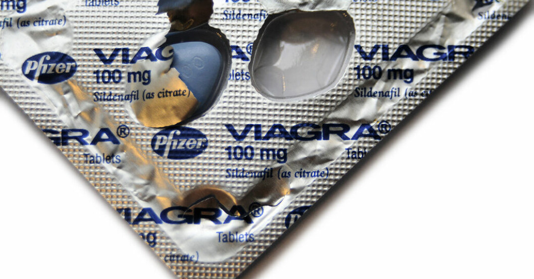 En karta Viagra. Arkivbild. Knivslagsmål efter missnöje med Viagraköp