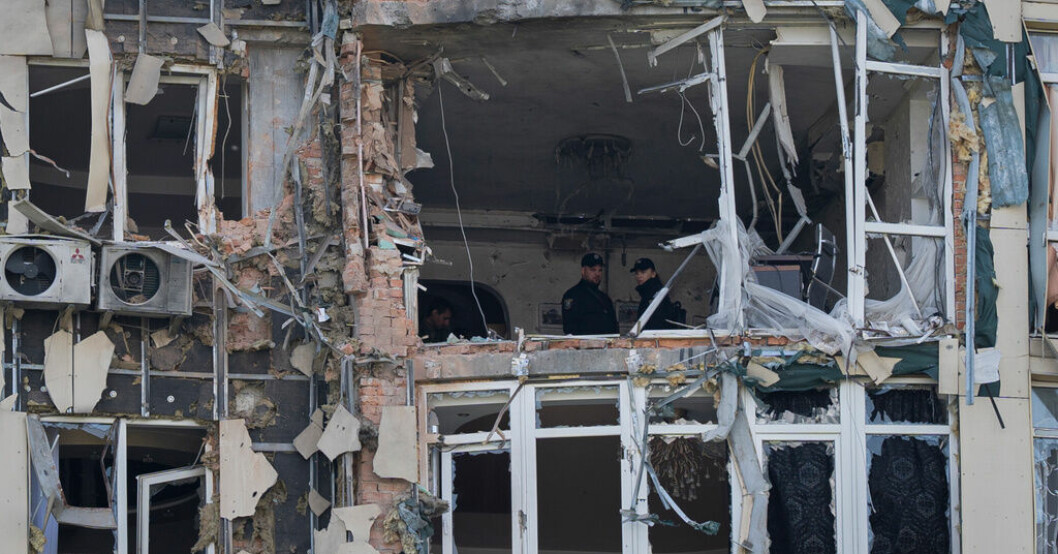 Fyra civila dödade – drönare över Kiev