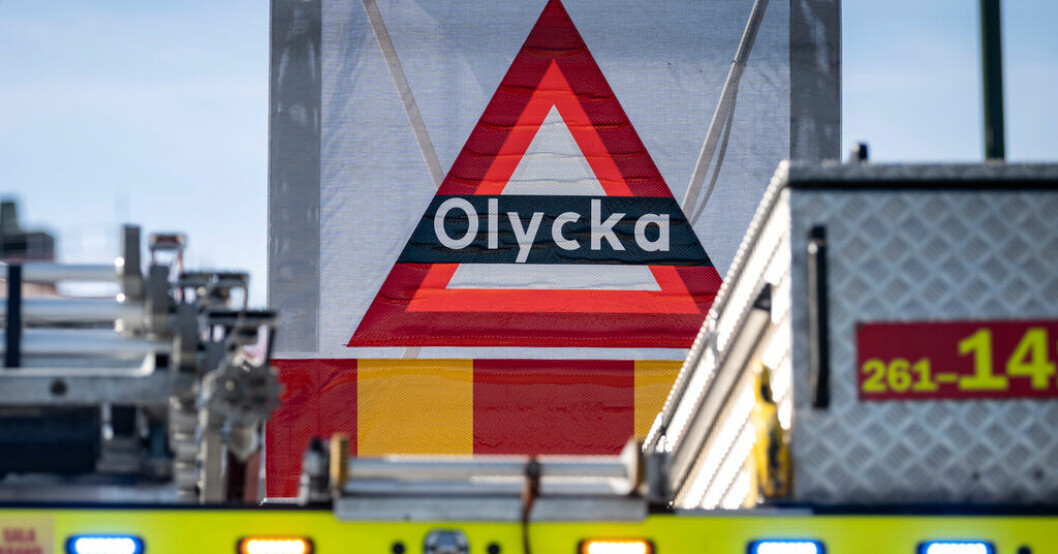 En man har omkommit i en olycka. Mc-förare död i olycka