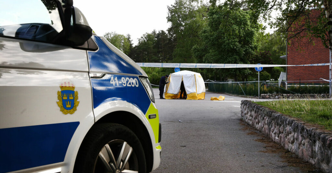 En man i 25-årsåldern sköts den 23 maj ihjäl i Eskilstuna. En 18-åring döms nu för mord även i hovrätten. Arkivbild. Tonåring döms för dödsskjutning i Eskilstuna