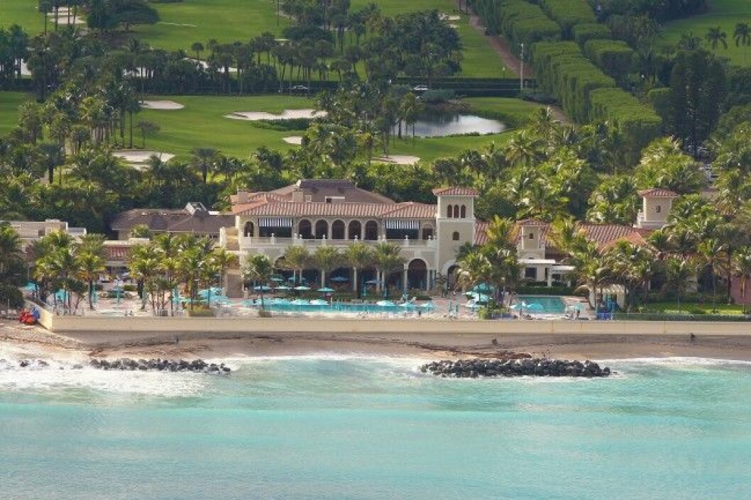 En överblick på The Breakers Palm Beach resort i Florida. Foto: IBL-AOP