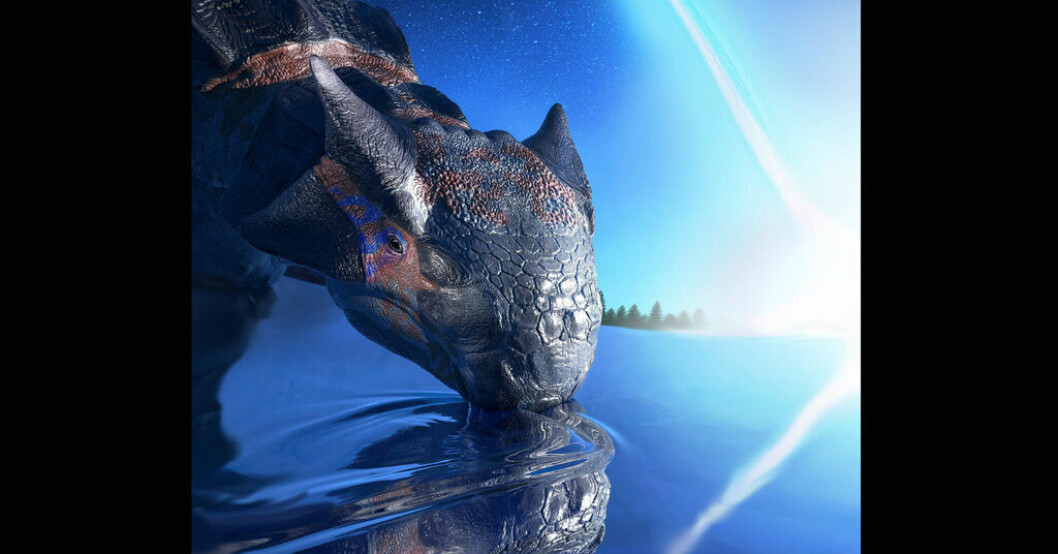 En pansardinosaurie tillhörande släktet Ankylosaurus blir vittne till jordens kollision med en asteroid för 66 miljoner år sedan. Gigantisk tsunami utplånade dinosaurierna