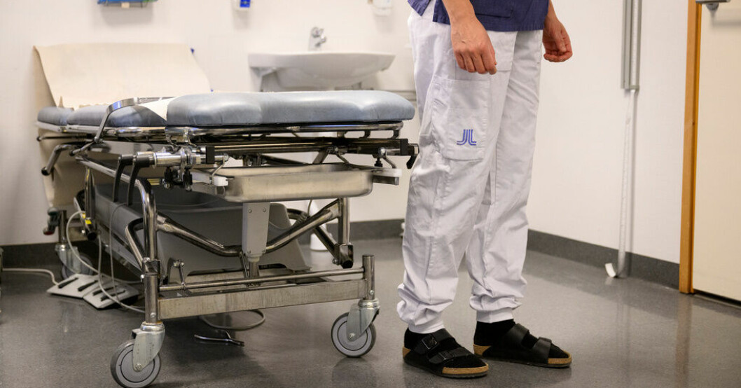 En patient avled utan att återupplivningsförsök genom hjärt- och lungräddning har genomförts. Arkivbild. Patient död – anställd kan ha somnat