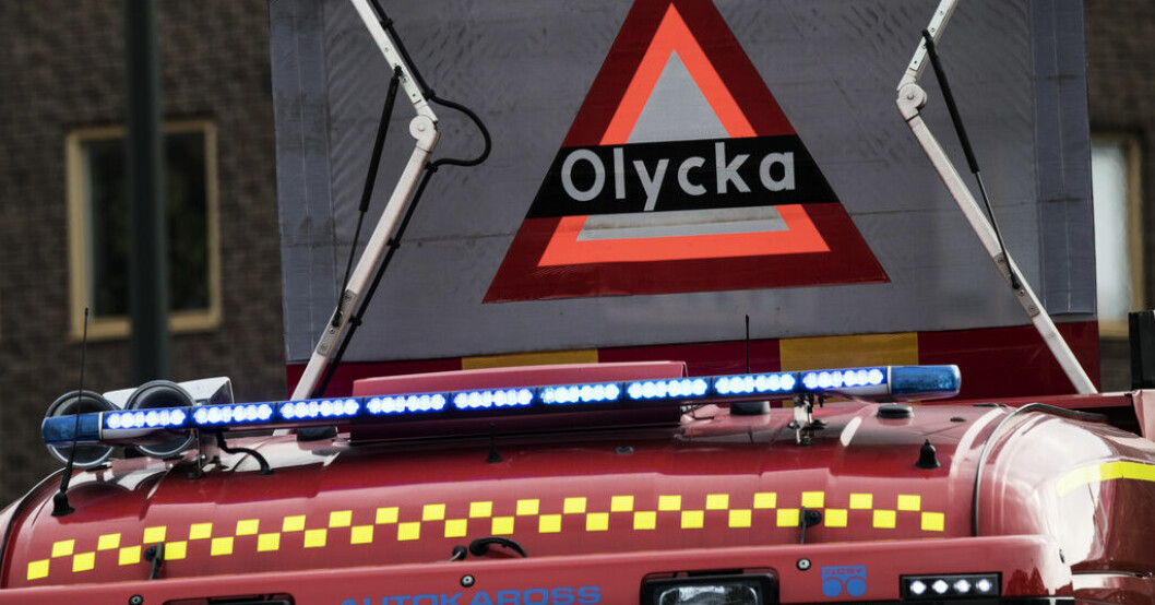 En person skadades allvarligt vid en mc-olycka utanför Lilla Edet. Arkivbild. Mc-förare allvarligt skadad i olycka