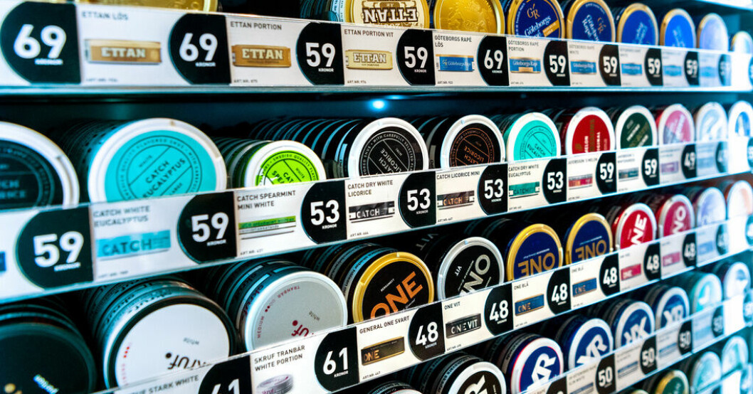 En snusbutik i Haparanda misstänks vara inblandad i en smuggelhärva. Arkivbild. Smuggelrazzia mot snusbutik i Haparanda