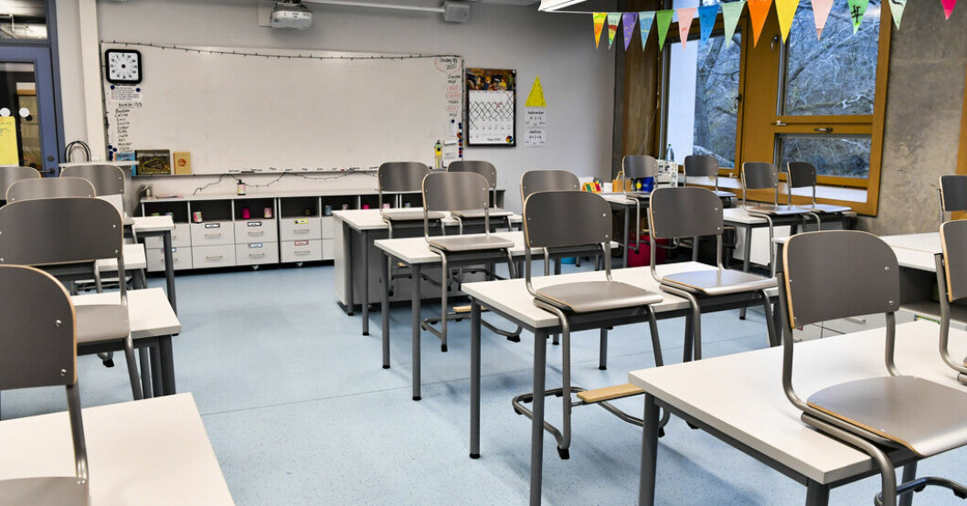 En tidigare lärarvikarie i Ulricehamns kommun döms för misshandel. Arkivbild. Lärarvikarie slog elev – döms för misshandel