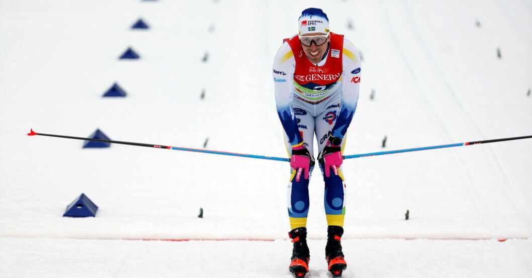 En utpumpad Calle Halfvarsson missade medalj i sprinten och slutade femma. Halfvarssons miss: "Helt idiotiskt"
