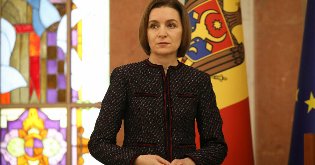 Enligt Moldaviens president Maia Sandu har Ryssland långt gångna planer på att störta landets regering. Arkivbild. Krigsvetare: Väldigt svårt att utföra en kupp